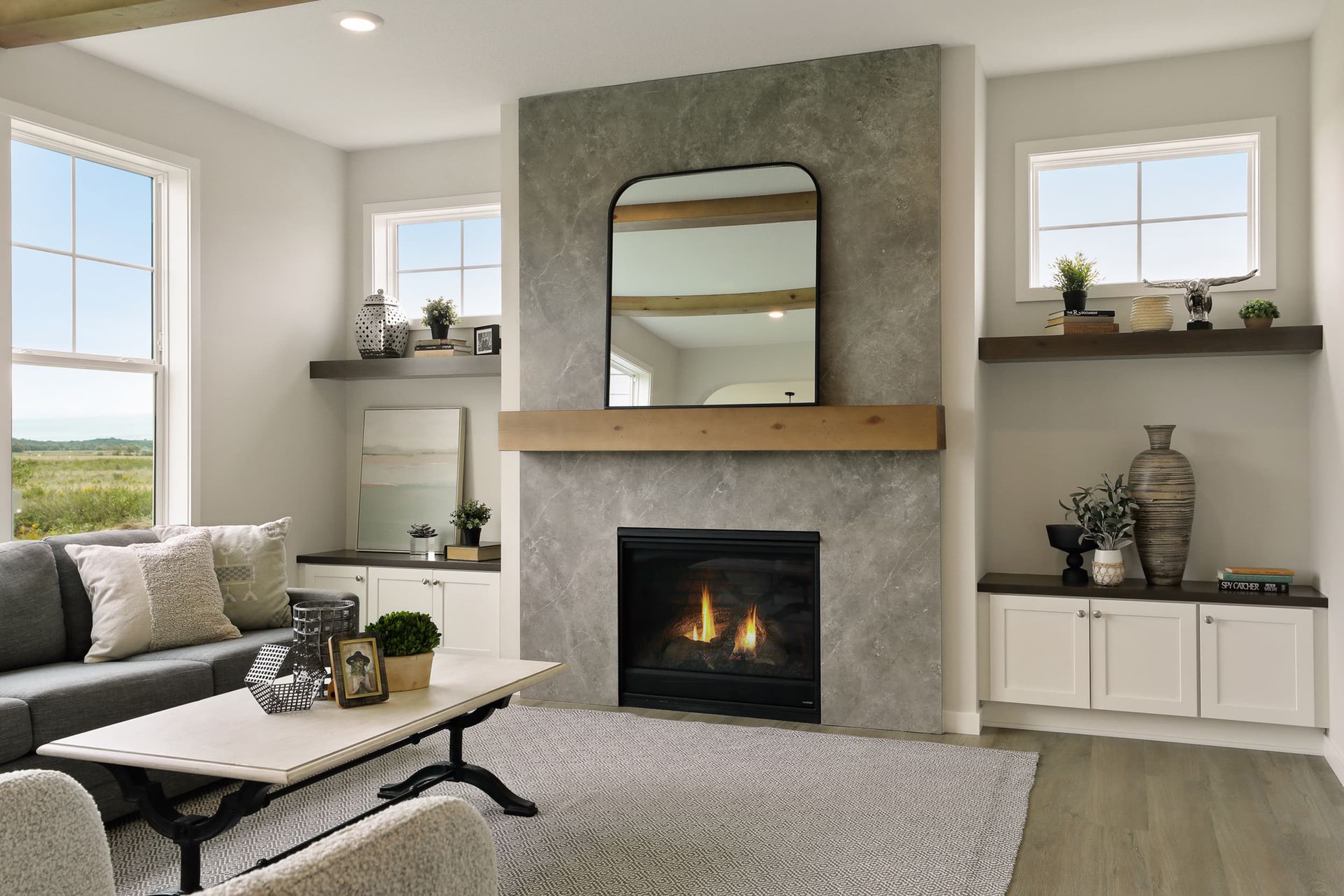 Porcelain Fireplace Surround