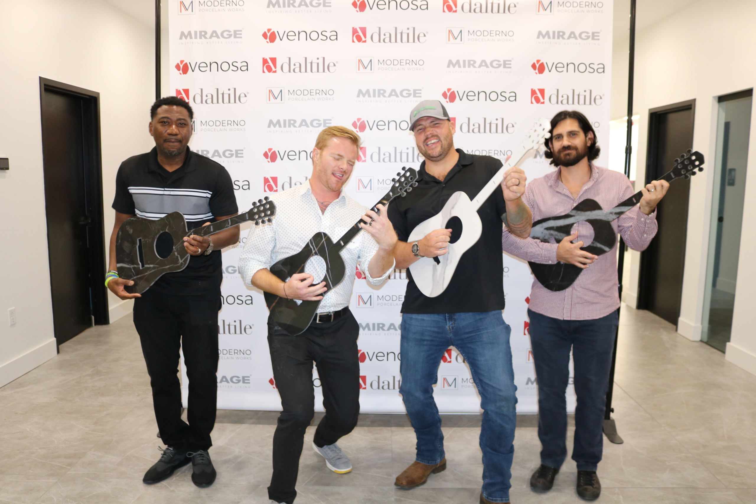 Moderno Works Nashville Grand Opening Porcelain Guitars