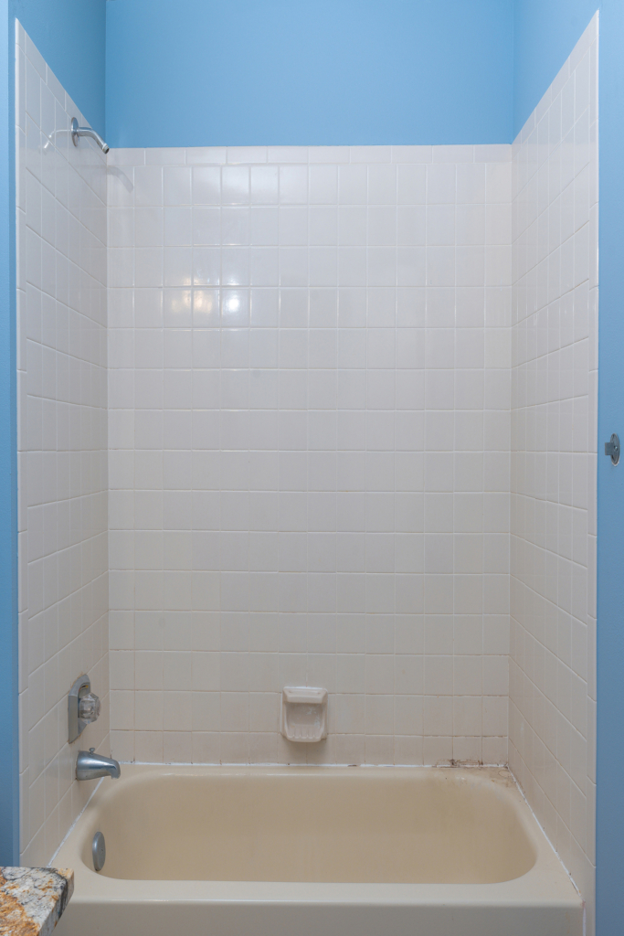 Porcelain Shower-Before